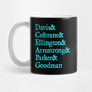 Helvetica Jazz Mug